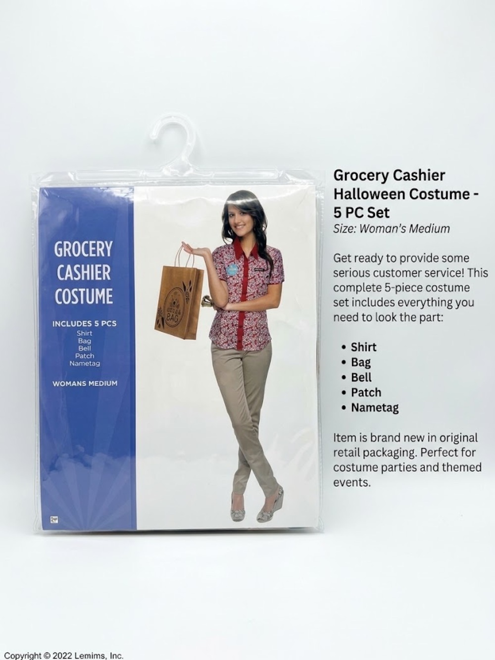 CHECK IT OUT, GIRLS! THE MOST BUZZ-WORTHY COSTUME IS HERE! Grocery Cashier